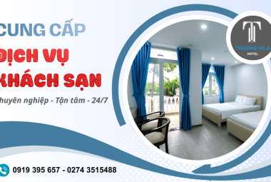 Thương Vila - Dịch vụ khách sạn chuẩn sang trọng, tiện nghi đầy đủ tại Bình Dương