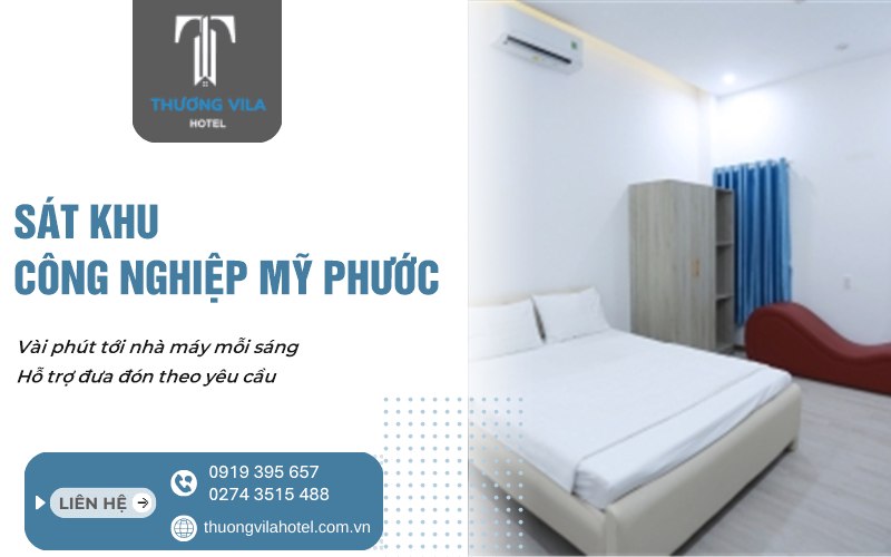 Khách sạn cho chuyên gia gần khu công nghiệp Mỹ Phước